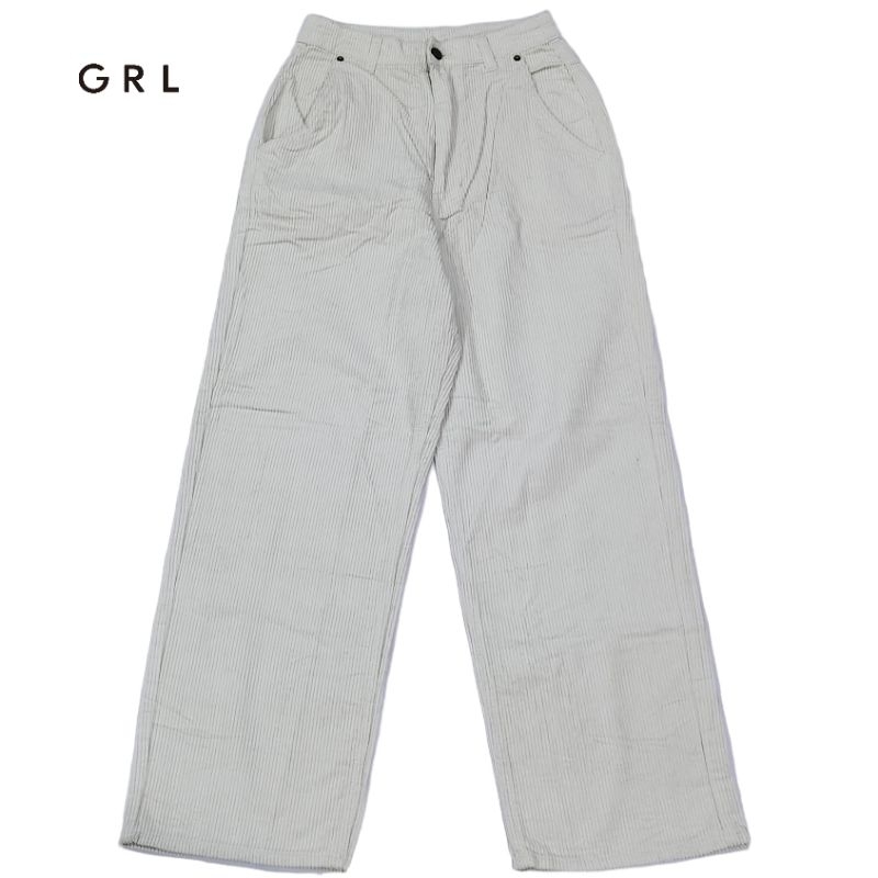 กางเกงลูกฟูก แบรนด์ GRL. (24-25")