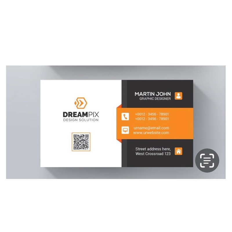 นามบัตรอาร์ตมัน260แกรม หน้าเดียว100ใบ