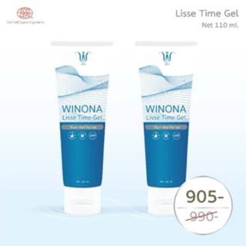 [Pro สุดคุ้ม] Winona(วิโนน่า) Lisse Time Gel 110 ml เจลสำหรับน้องสาว ให้ความชุ่มชื้น x2