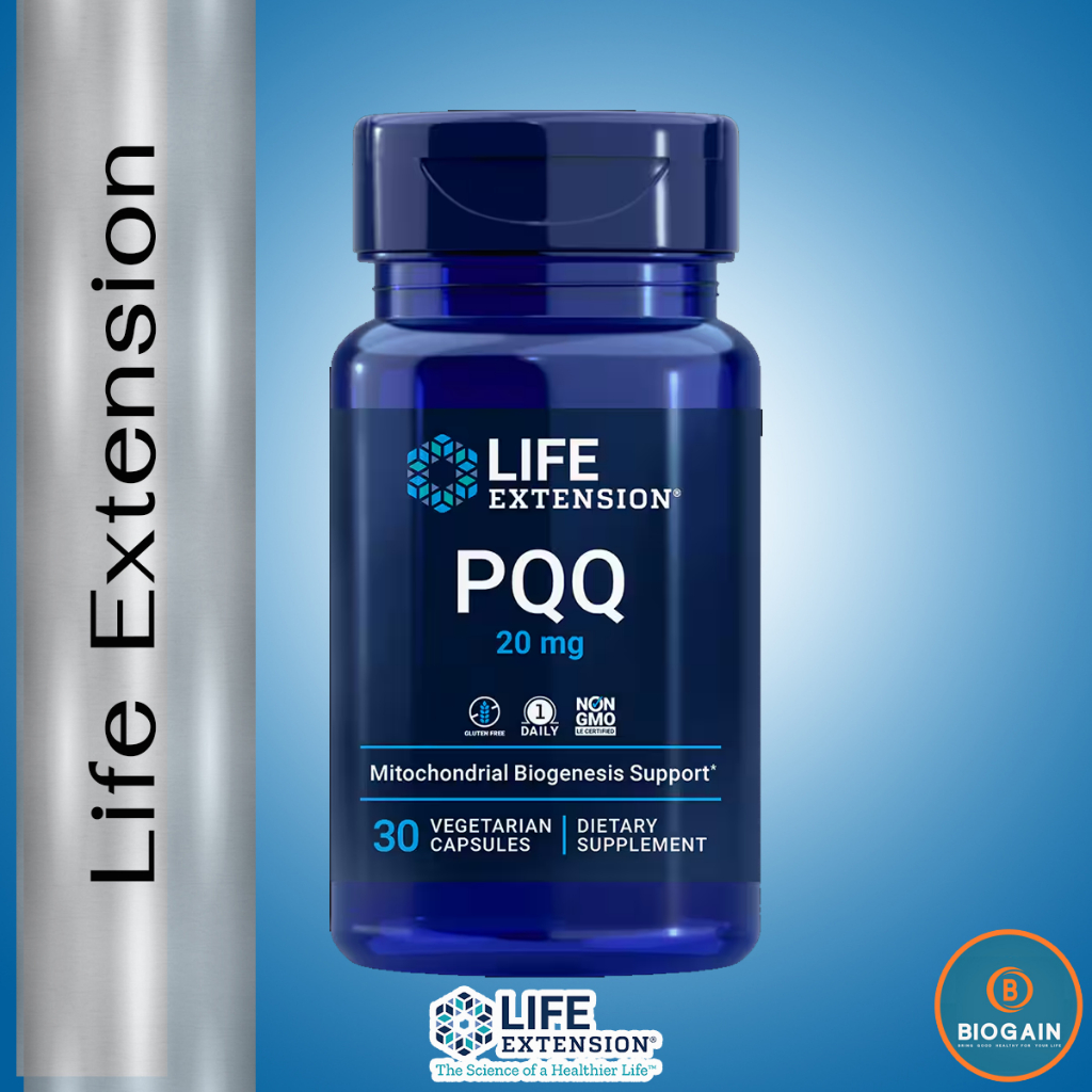 Life Extension PQQ (Pyrroloquinoline Quinone) 20 mg / 30 Vegetarian Capsules
