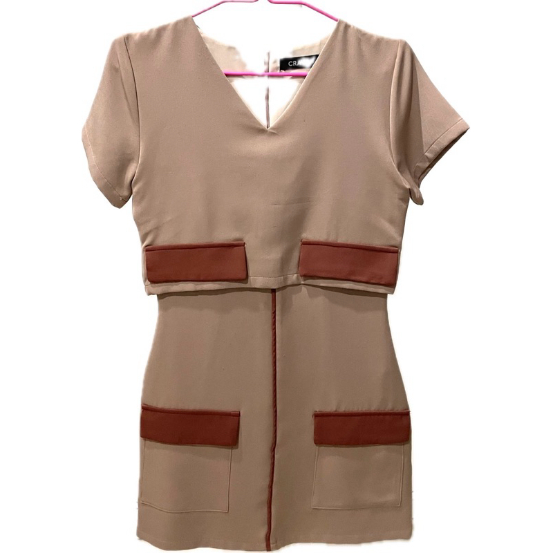 ส่งต่อ เดรส Crayon brand เดรสมือสอง อก32