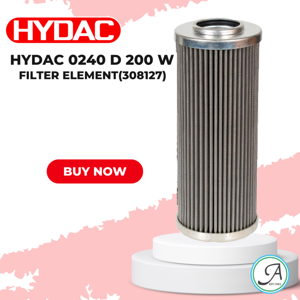 HYDAC 0240 D 200 W FILTER ELEMENT(308127) ไส้กรองน้ำมันไฮดรอลิค