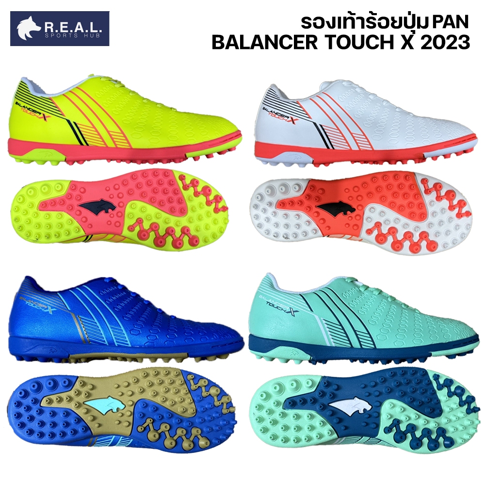 รองเท้าร้อยปุ่ม Pan Balancer Touch X 2024 ของแท้ [PF153B PF154B] รองเท้าสตั๊ดแพน ผู้ใหญ่