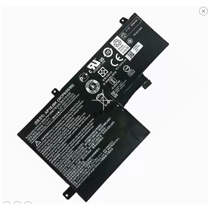 Acer Chromebook11 C731 N7 AP16J5K AP16J8K แบตเตอรีโน้ตบุ๊ค