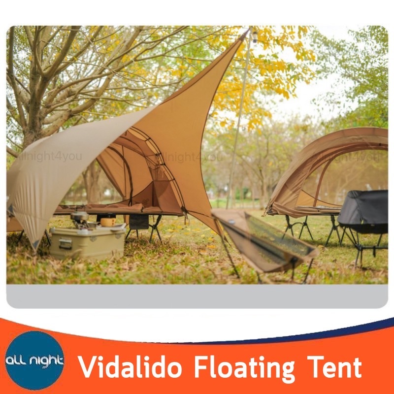 Vidalido  Floating Tent เต็นท์แคมป์ปิ้ง ประกอบง่าย น้ำหนักเบา กันน้ำ ระบายอากาศได้ดี