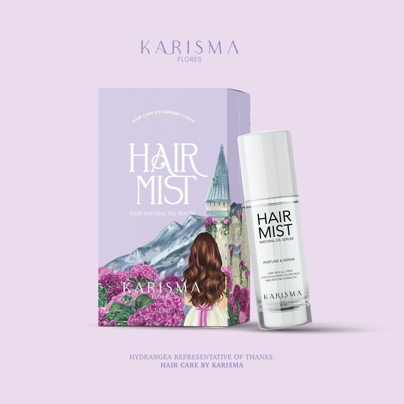 เซรั่มผมหอมแฮร์มิส hairmist เซรั่มผมดอกไม้ บำรุงผม ฟื้นฟูผมเสีย เร่งผมยาว แท้ 100%