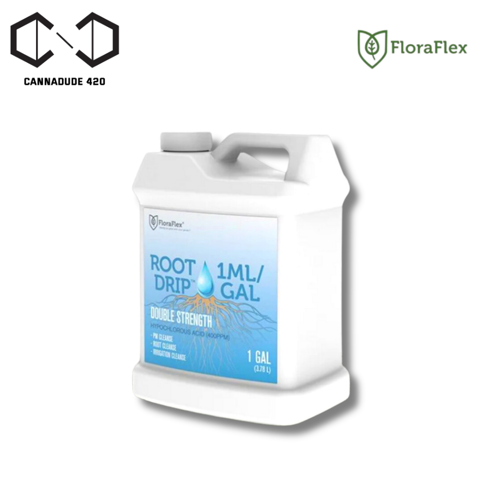 FloraFlex Root Drip น้ำยาทำความสะอาดราก ขนาด 1 แกลลอน Flora flex ปุ๋ยUSA ปุ๋ยนอก ปุ๋ยแท้100%