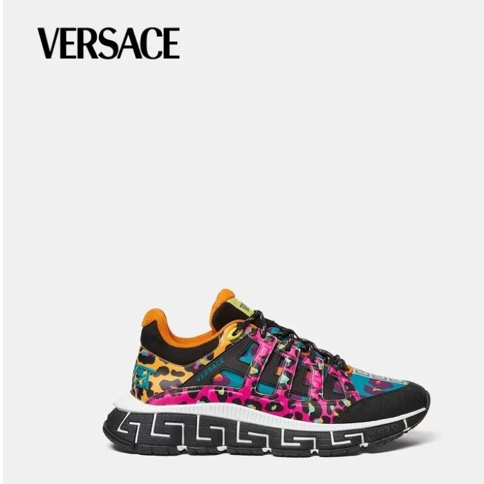 PRE-ORDER รองเท้าผ้าใบ VERSACE/Versace Men's Trigreca  สินค้ารับประกันของแท้100%