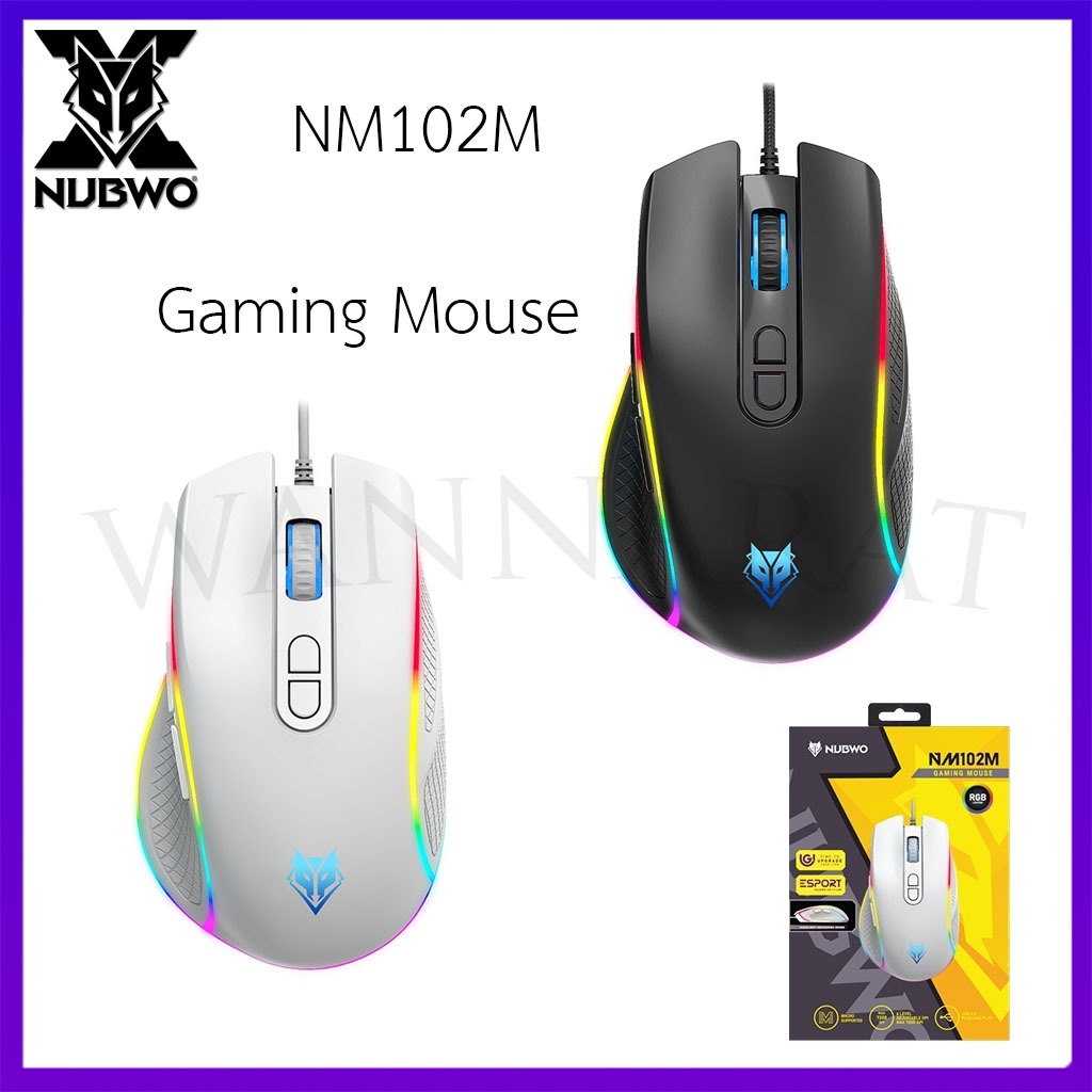 Nubwo NM102M Gaming Mouse เมาส์เกมมิ่ง เม้าส์เล่นเกม