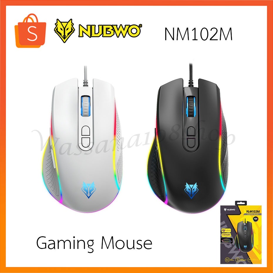 Nubwo NM102M Gaming Mouse เมาส์เกมมิ่ง เม้าส์เล่นเกม