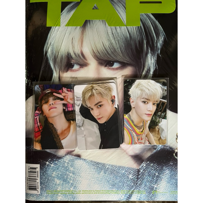 [พร้อมส่ง] อัลบั้มไซน์แทยง Kpopmerch TAEYONG-TAP 2nd mini album