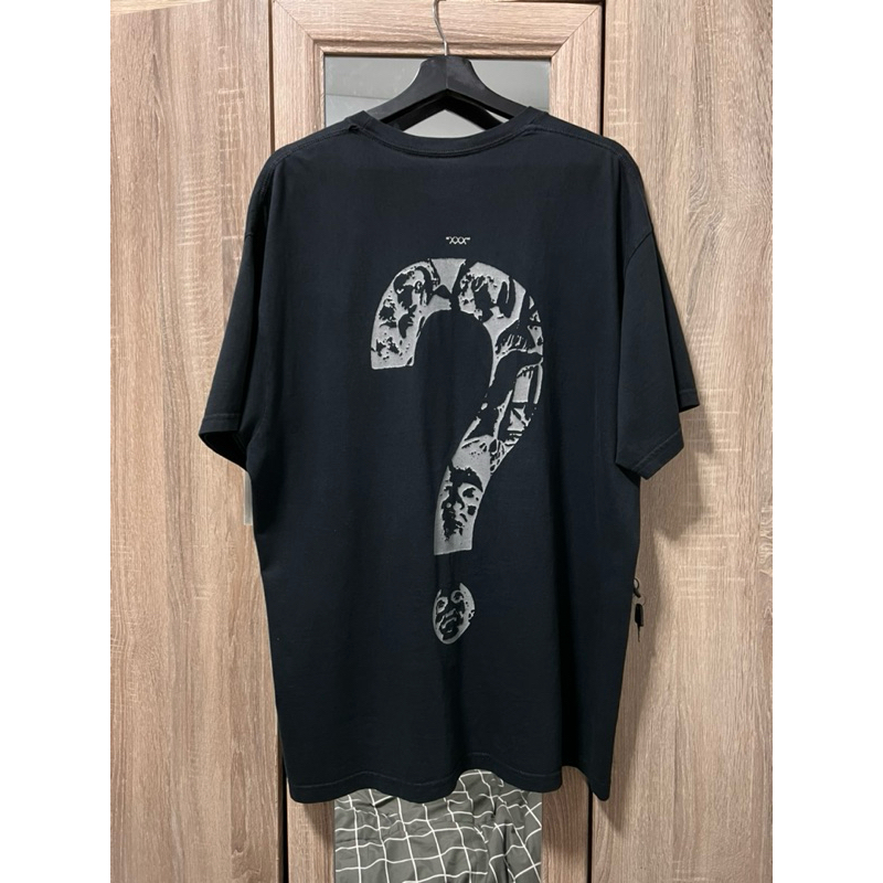 xxxtentacion sad! question mark eyes black tshirt
