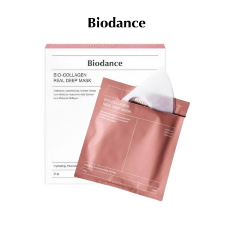 BIODANCE Bio-Collagen Real Deep Mask 34 กรัม 1x4sheet