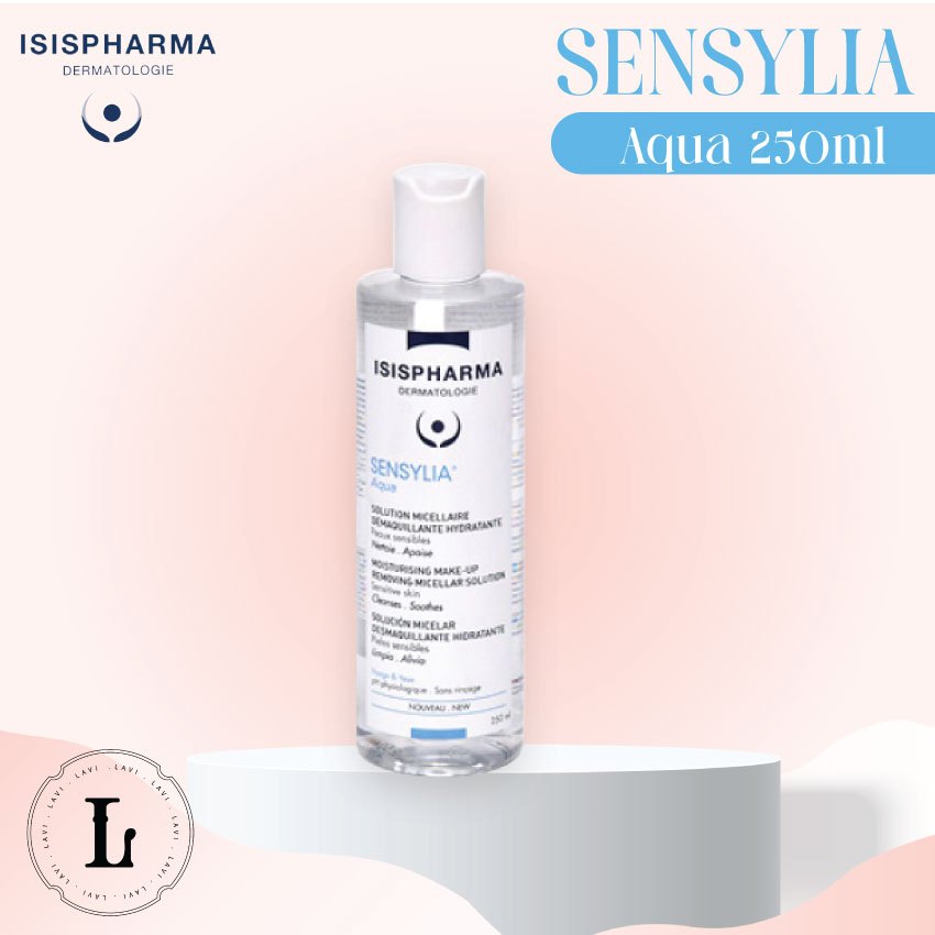 Sensylia Aqua Moisturizing Makeup 250ml/ ISISPHARMA ทำความสะอาดเครื่องสำอางค์อย่างอ่อนโยน / isis pharma