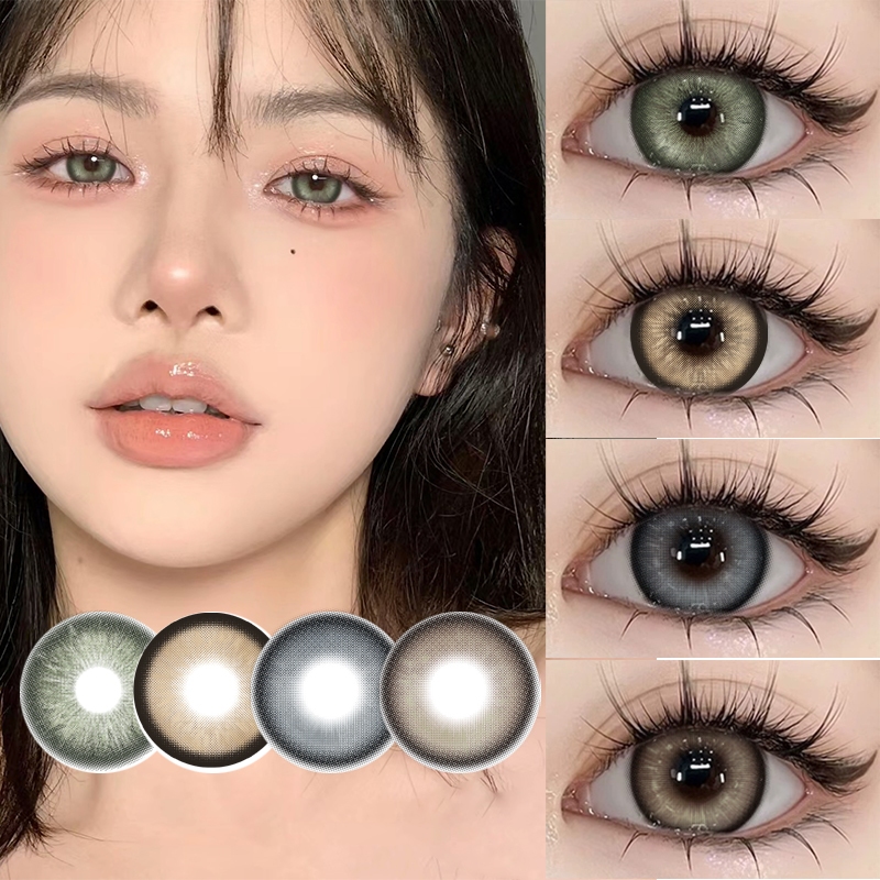 ⚡(COD)คอนแทคเลนส์สี 1 คู่ คอนแทคเลนส์ คอนแทคเลนส์สายตา คอนแทคเลนส์รายวัน คอนแทคเลนส์สีน้ําตาล คอนแทค