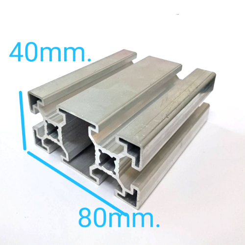 อลูมิเนียมโปรไฟล์ T40 x 80 , Aluminium Profile T40 x 80