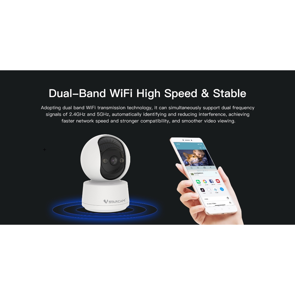 Vstarcam C994 กล้องวงจรปิด IP Camera Indoor  Full color