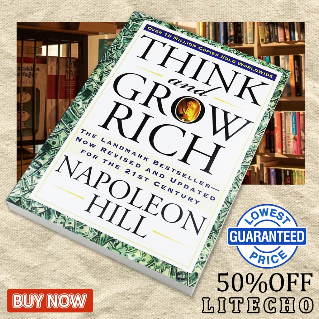 【English Book】Think and Grow Rich by Napoleon Hill Personal Success