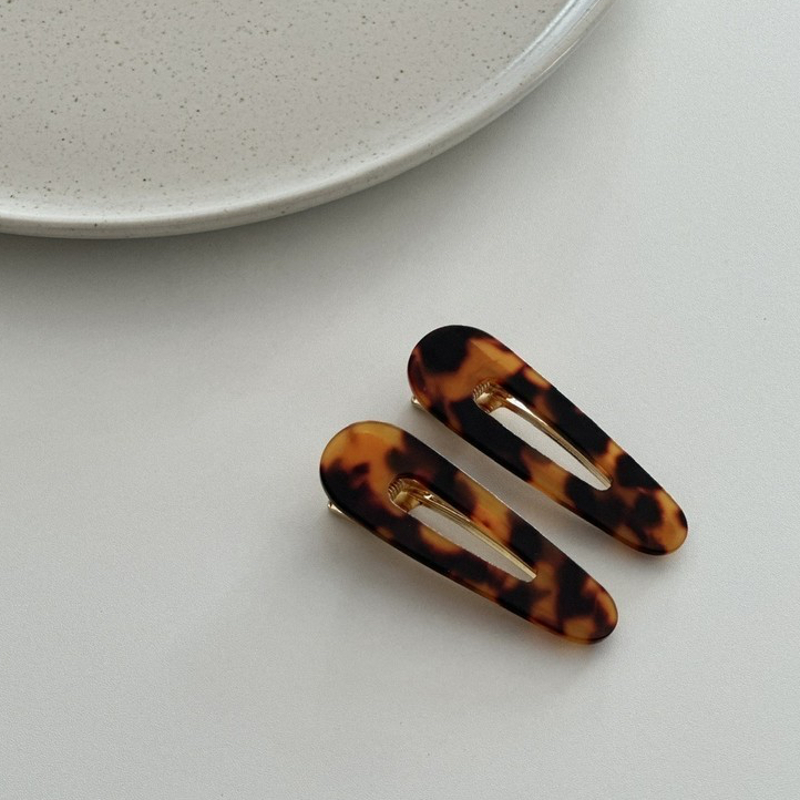 gimmeblessed.co — choc chip hair clips (set 2 pcs)
