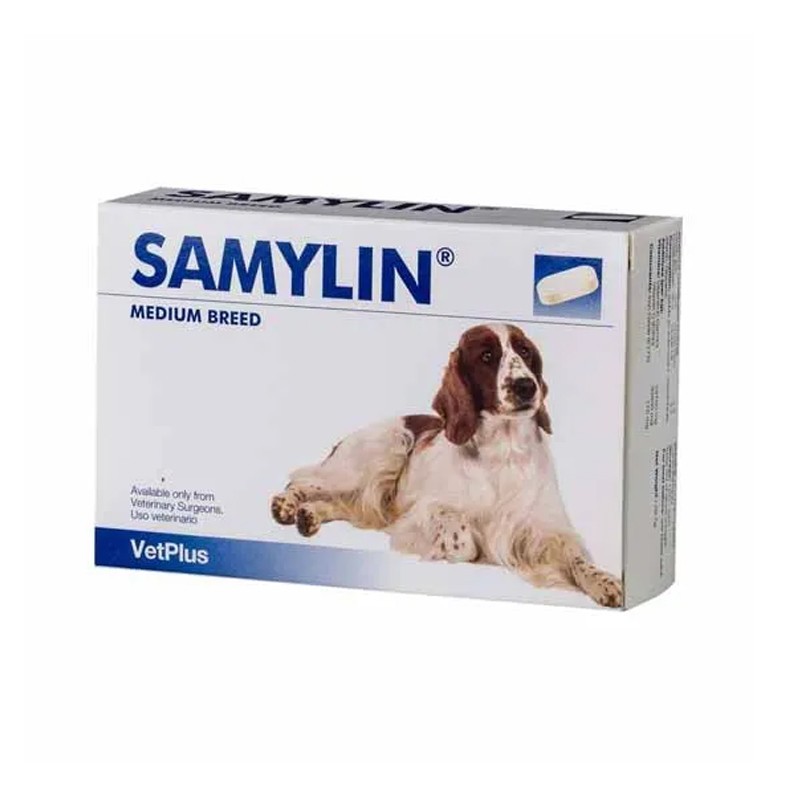 Samylin Medium breed อาหารเสริม บำรุงตับ สุนัขขนาดกลาง