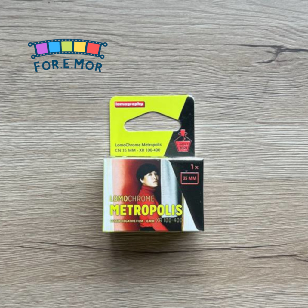 LomoChrome Metropolis 35mm 135-36  Lomography lomo เขียว ฟิล์มสี