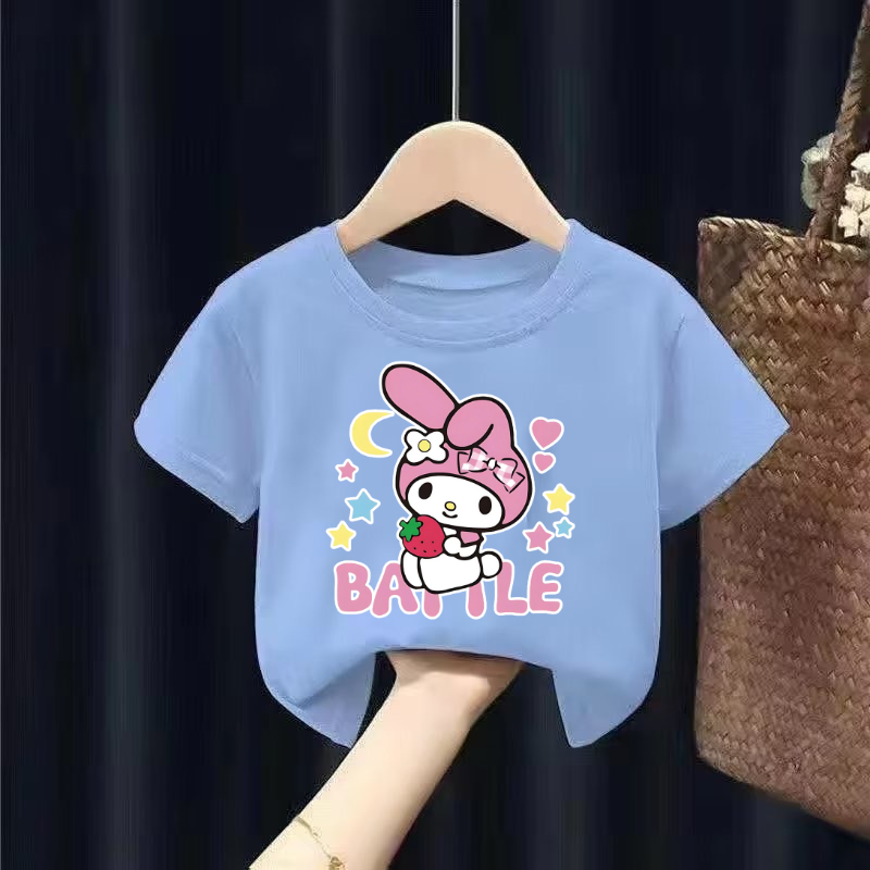 HOT 2024 เสื้อยืดเด็กพิมพ์ลายการ์ตูนน่ารักๆๆ เนื้อผ้าฝ้าย Pattern  692