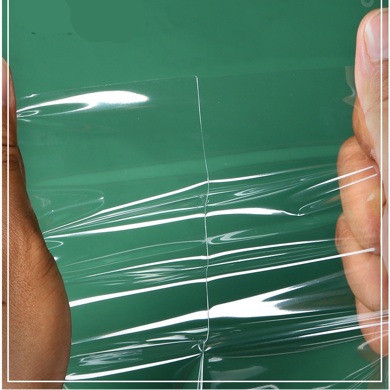 ถุงแก้ว opp ใส่เสื้อ ฝากาว อย่างหนา เกรด A แบบ1กิโล  #opp01 - รูปที่ 3