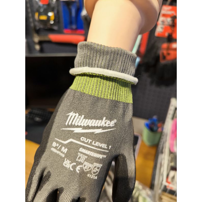 ถุงมือกันบาด เลเวล 1 รุ่นใหม่สีทูโทนปี 2024 มี 2 ไซส์ให้เลือก M L