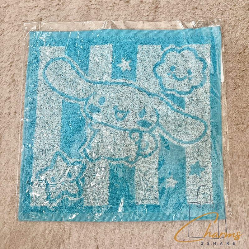 [KEPT UNUSED พร้อมส่ง] ผ้าเช็ดหน้า Cinnamoroll SANRIO แท้ 💯%