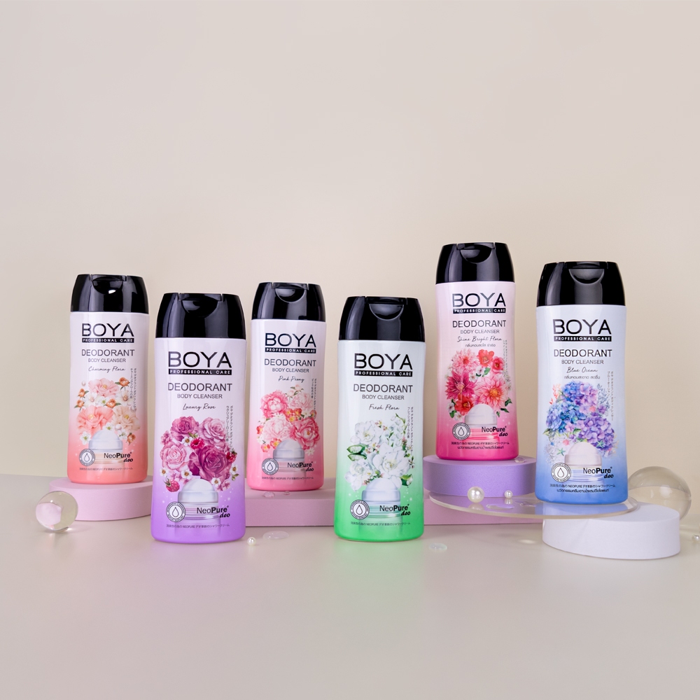 BOYA ดีโอโดแรนท์บอดี้คลีนเซอร์ ขนาด 180ml