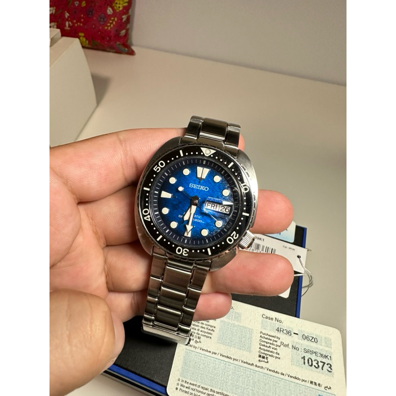 นาฬิกาข้อมือ SEIKO รุ่น SRPE39K สีเงิน