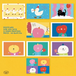 STUDIO.OWY : Cute Postcard โปสการ์ดลายน่ารัก | ขนาด4x6นิ้ว