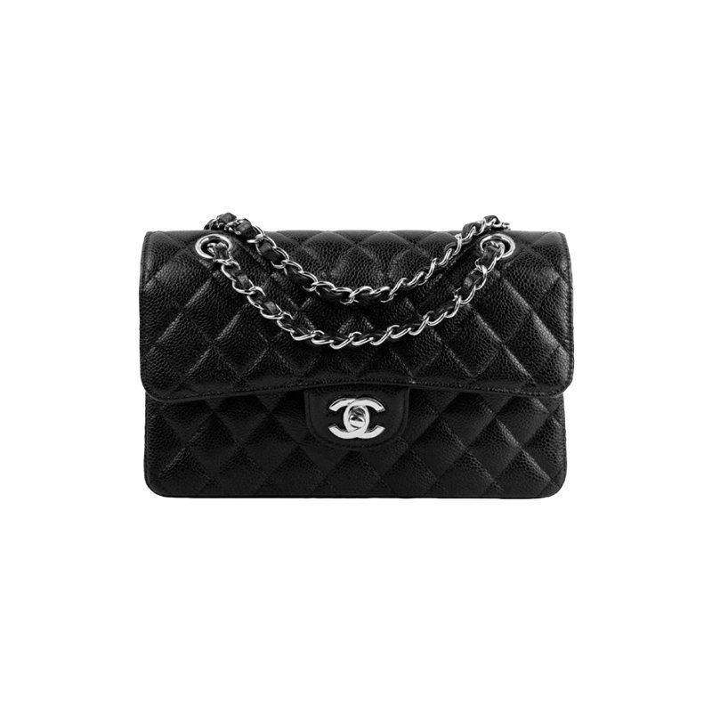 Chanel/cowhide/flap bag/chain bag/crossbody bag/A01113/แท้ 100%