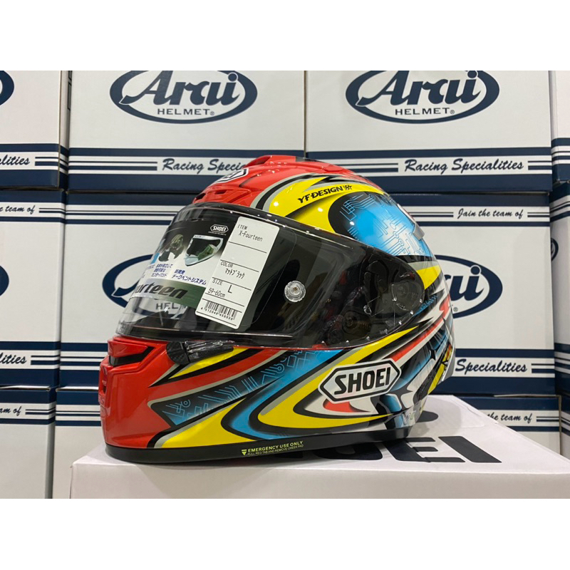 Shoei X14 ไดจิโร คาโตะ 1:1 งานสีดีที่สุด ณ ตอนนี้