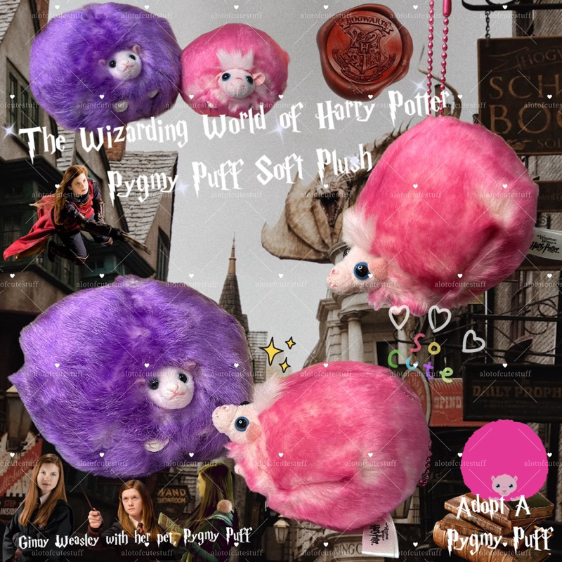 น้องพิกมีพัฟฟ์ เจ้าตัวจิ๋วขนฟูวว แฮรี่พอตเตอร์ The Wizarding World of Harry Potter Pygmy Puff Stuffe