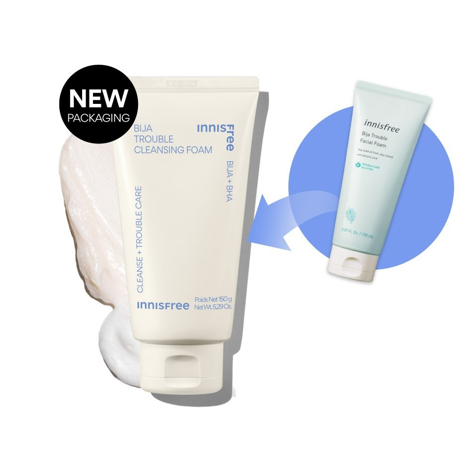 Innisfree Bija Trouble Facial Foam 150 ml