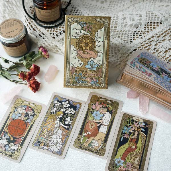 ไพ่ทาโรต์ ไพ่ยิปซี ไพ่ออราเคิล แท้ TAROT ORACLE CARDS : RETRO IMPRESSION TAROT (ED.2) - STANDARD DECK ใหม่ ของแท้ 100%