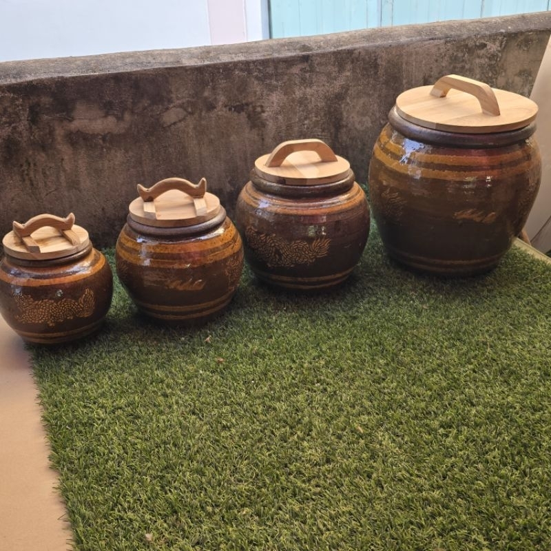 โอ่งมังกร + ฝาปิดของ ขนาด Ss-4.5  S-5 M-6 L-7  นิ้ว - รูปที่ 7