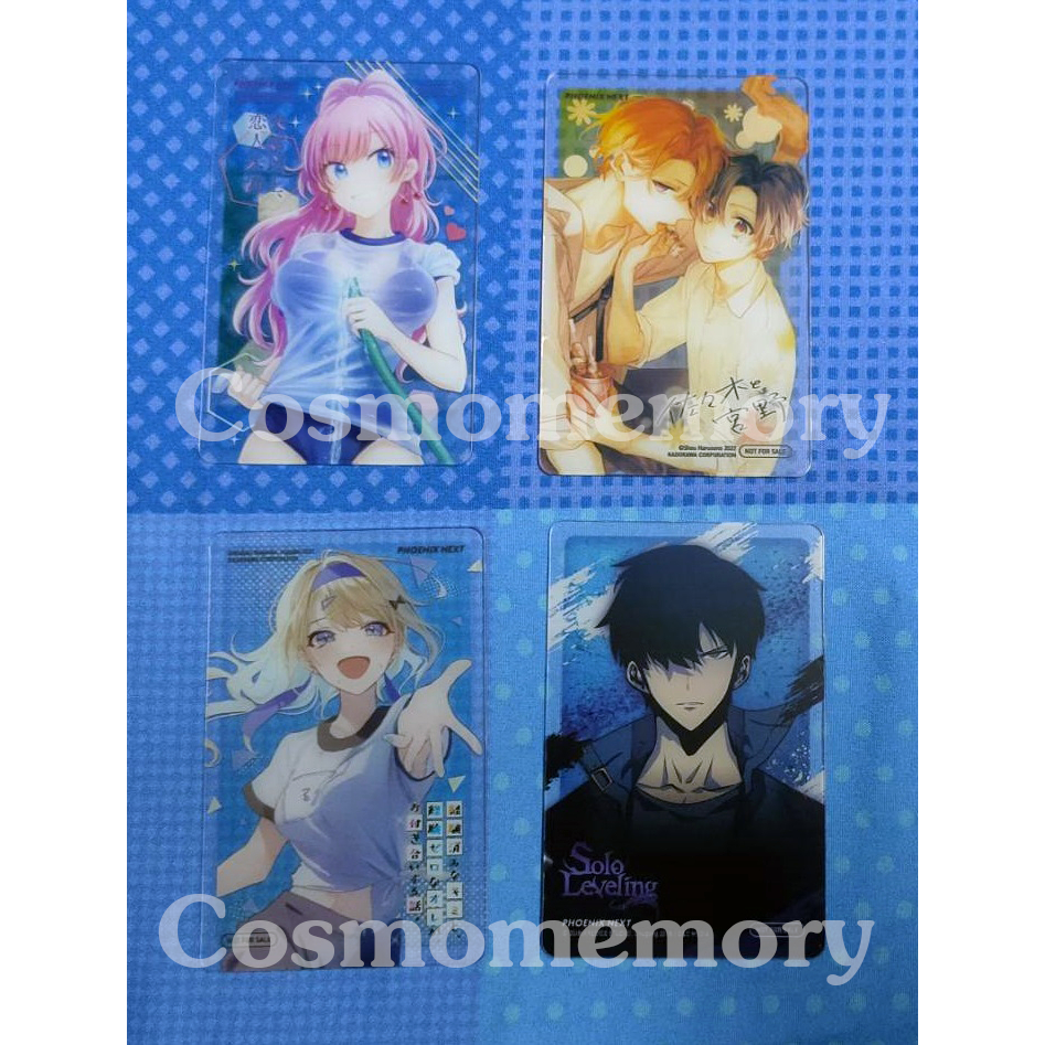 [พร้อมส่ง] Phoenix Next Character Clear Card ชุด 4 ลาย
