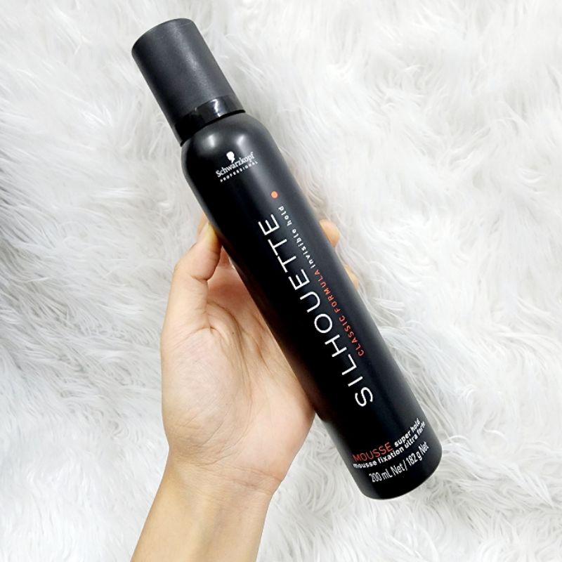 Schwarzkopf Silhouette Mousse Super Hold 200ml มูสจัดแต่งทรงผม