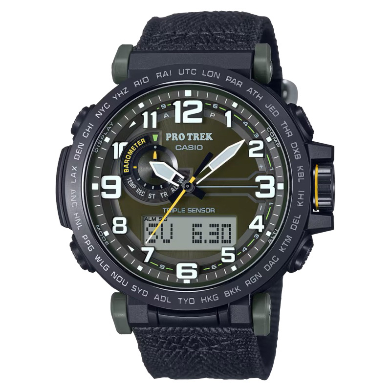 CASIO PRO TREK PRG-601YB-3, PRG-601YB-3ADR, PRG-601YB, PRG-601