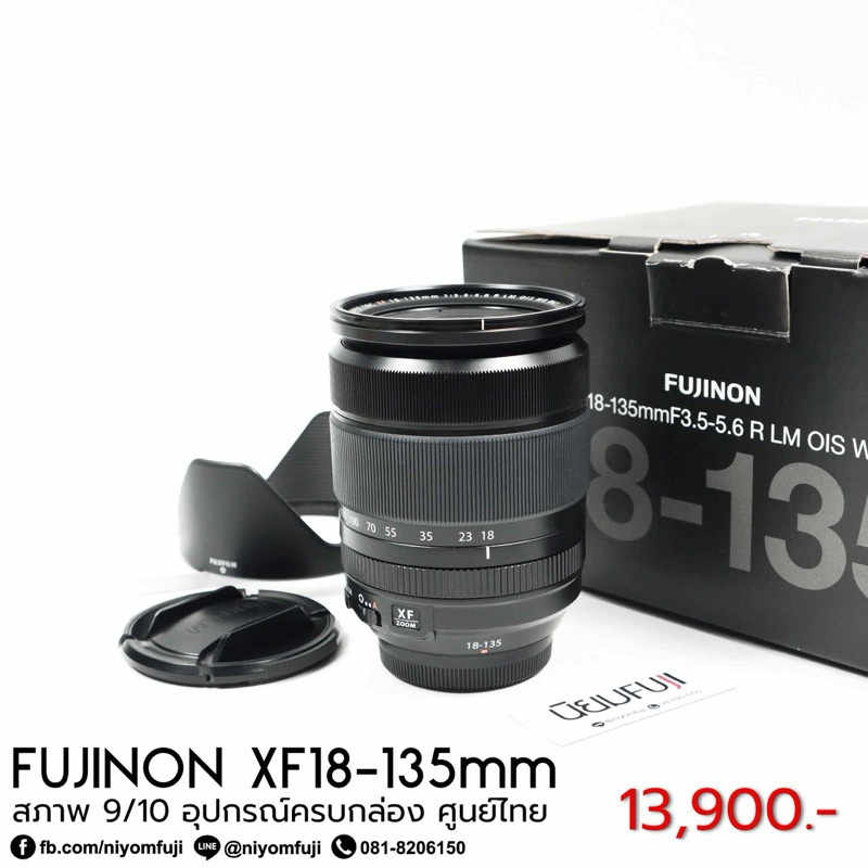 FUJINON XF18-135mm ครบกล่อง ศูนย์ไทย