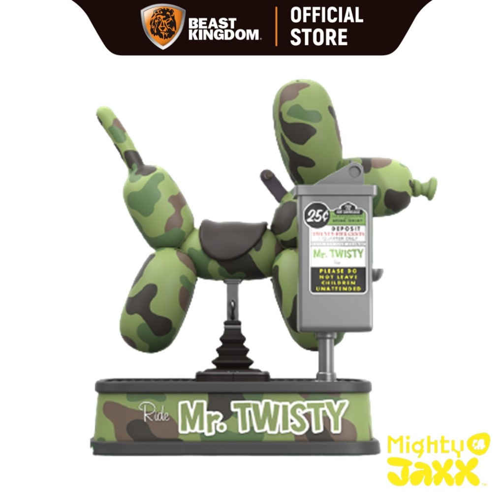 Mighty Jaxx (817743) - Mr. Twisty (Jungle Edition) ft. Jason Freeny