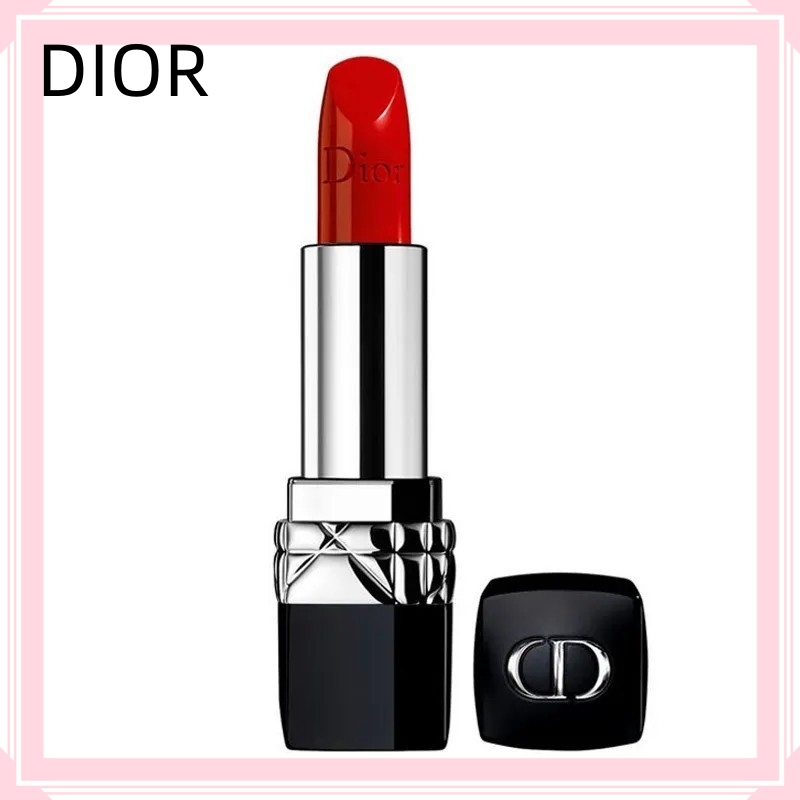 【Original】DlOR Beauty Rouge Dior Matte Lipstick 999 3.5g Fo reverMatte Lipstick