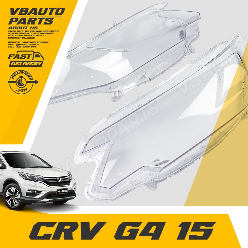 เลนส์ไฟหน้า HONDA CRV (GEN4) 2015 [ราคาต่อคู่]