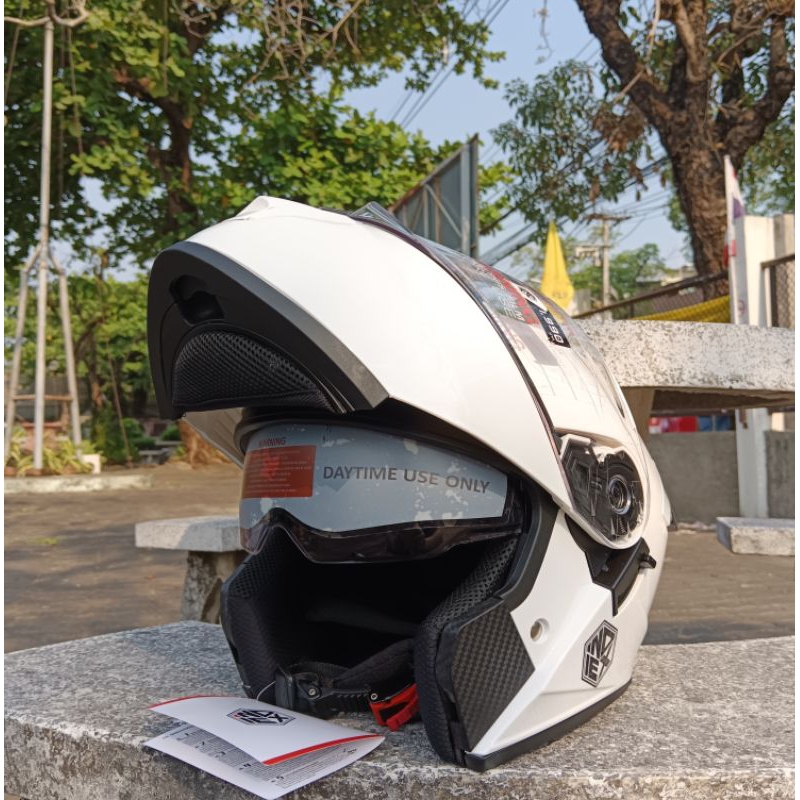 INDEX รุ่น ENZO NEW!!! ยกคางได้ มีแว่น2ชั้น