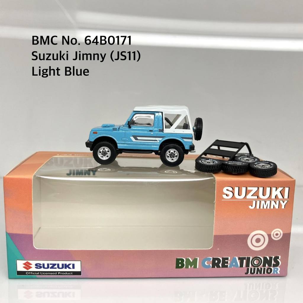BMC  No. 64B0171  Suzuki Jimny (JS11) Light Blue