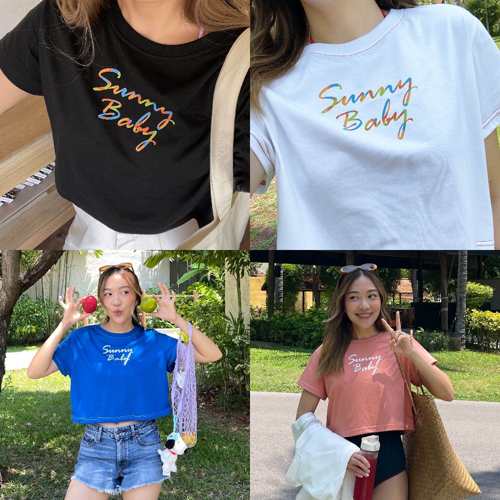 Kudsun Official - Sunny Baby Crop Tee