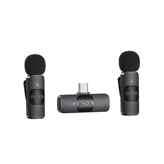 BOYA BY-V20 II ULTRACOMPACT 2.4GHZ WIRELESS MICROPHONE SYSTEM