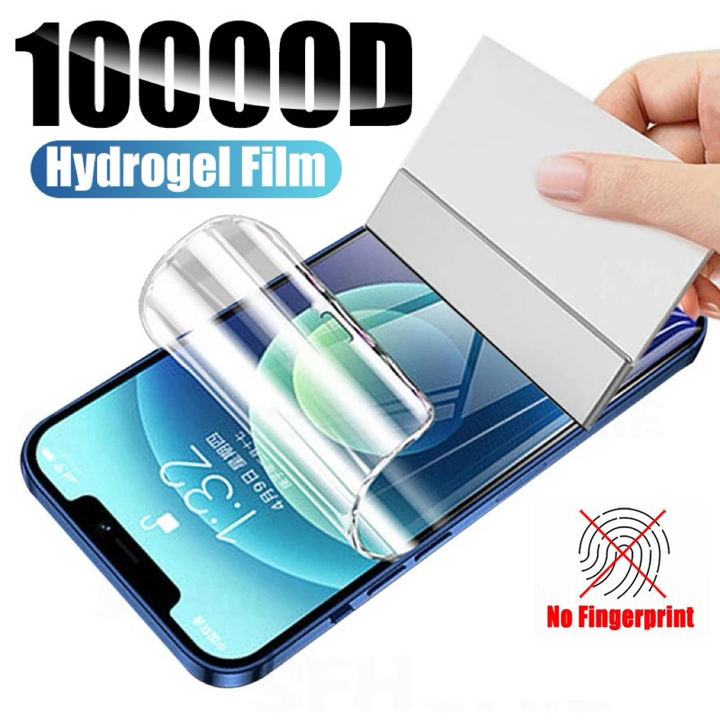 ฟิล์มไฮโดรเจล for iPhone 15 Pro 11 14 13 12 Pro Max Mini 7 8 Plus XS Max XR X SE 2020 2022 ป้องกันหน้าจอ สำหรับไอโฟน